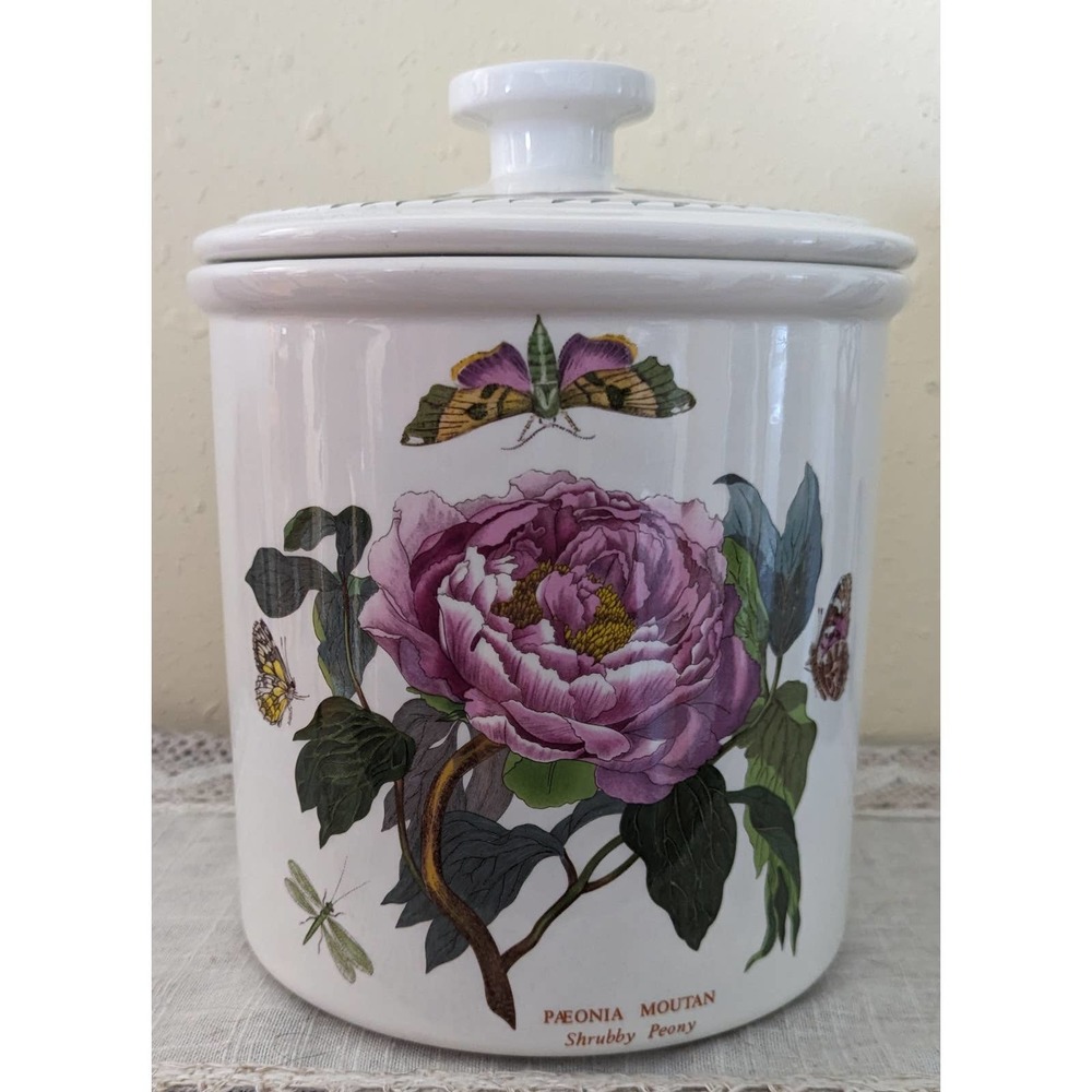 Portmeirian The Botanic Gardens Cookie / Biscuit Jar - Made in England